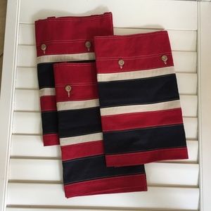 Perfect Nautica Window Valances, Set of THREE!